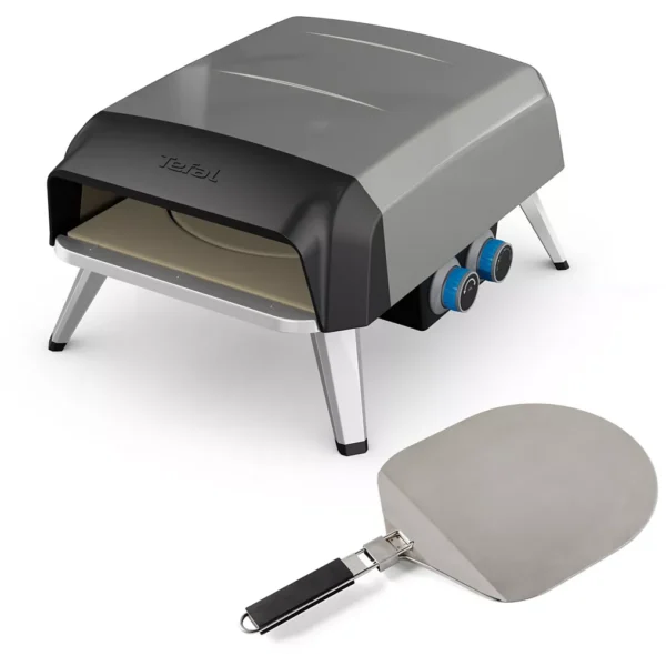 Four à pizza gaz TEFAL Pronto JM412010 pizza 30 cm préchauffage 15 min, jusqu&rsquo;à 400°C