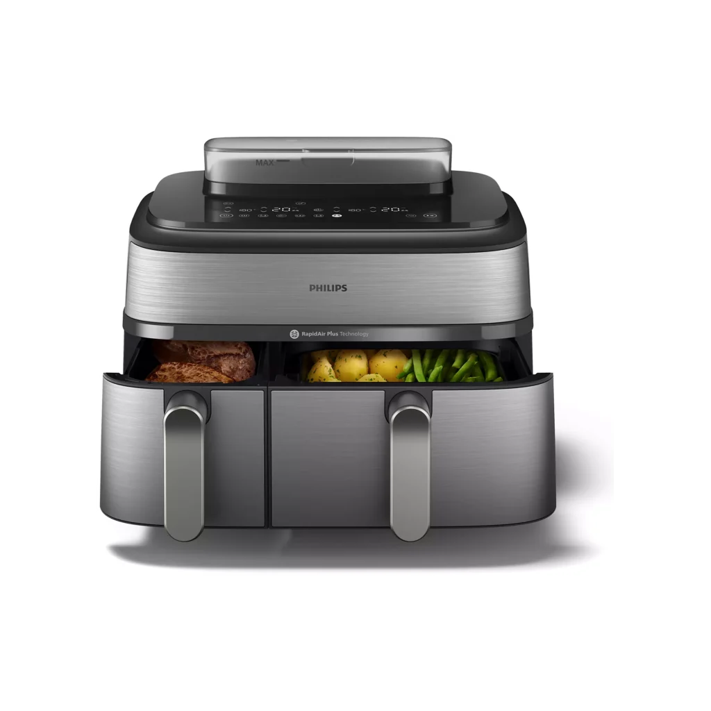 Airfryer PHILIPS Double Panier vapeur Série 5000 9,0L NA555/00