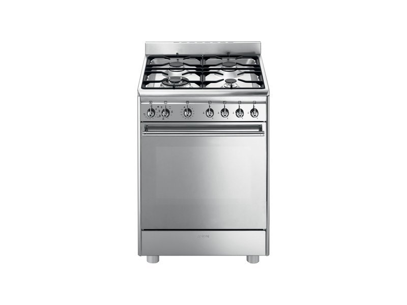 G_792214_A.jpg Cuisinière mixte SMEG CX68MF8 4 foyers Multifonction Vapeur 60 cm