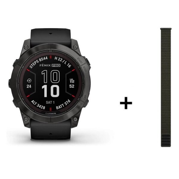 Garmin Fenix 7X Pro Sapphire Solar Titane