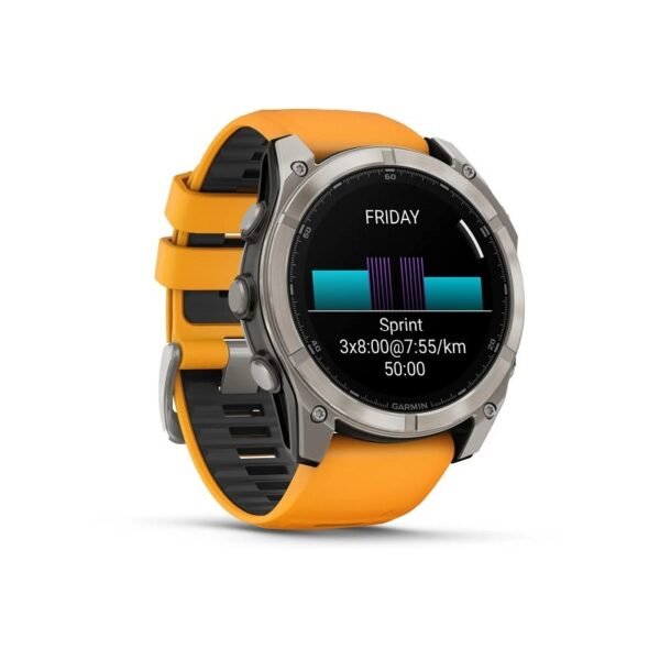Garmin Fenix 8 AMOLED Sapphire Titane 51mm