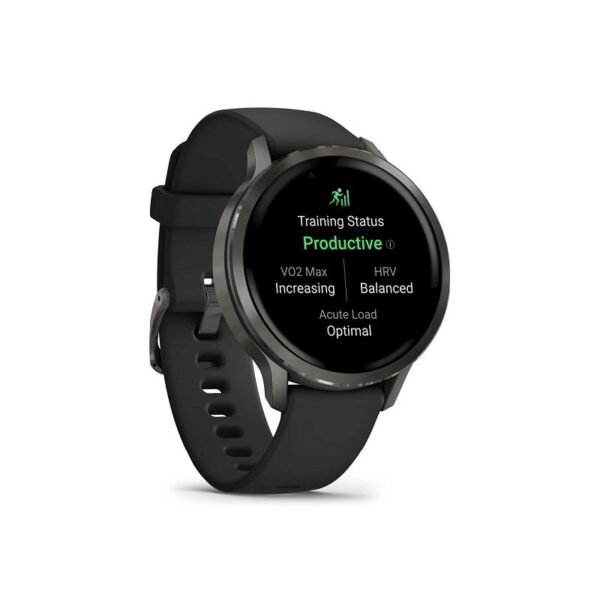 Montre Garmin Venu 4 bracelet cuir
