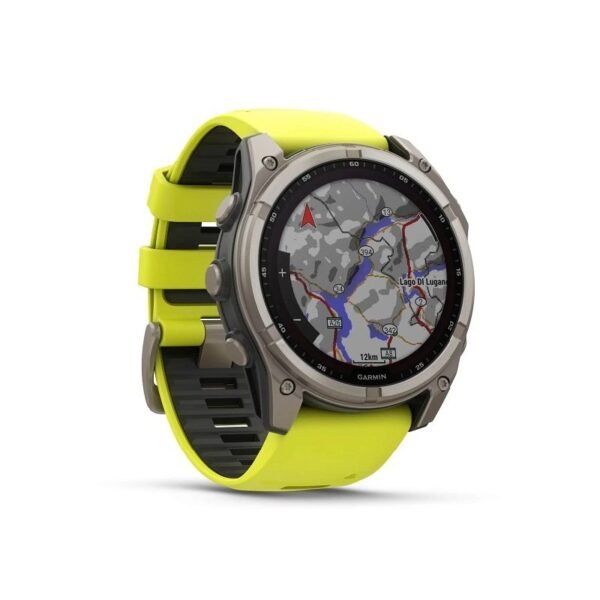 Montre Garmin Fenix 8 Solar Sapphire Titane 51mm