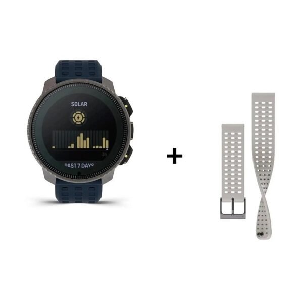 Montre Suunto Vertical Titanium Solar + bracelet Athletic 4 – 22 mm S