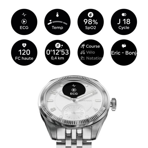 Montre connectée Withings ScanWatch Nova 39 mm