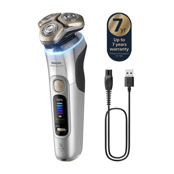 Philips Rasoir i9000 Prestige Ultra électrique 100 % étanche avec SkinIQ Pro