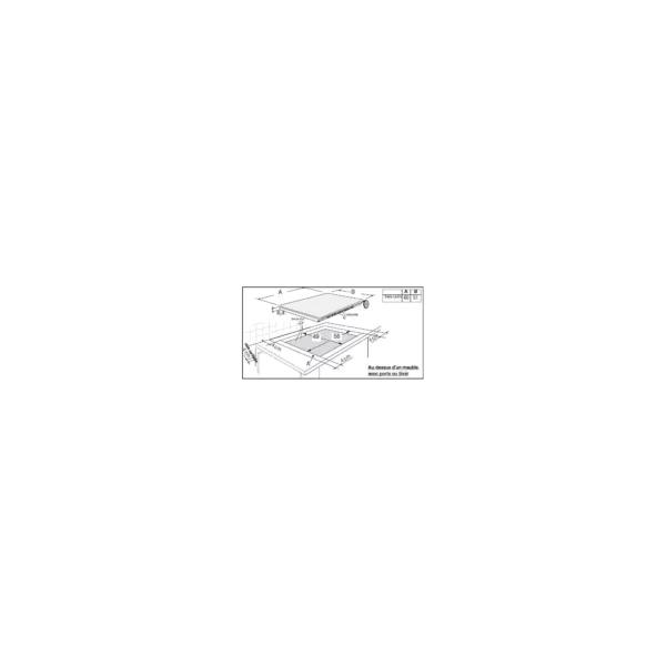 Plaque induction SAUTER SPIN4361B