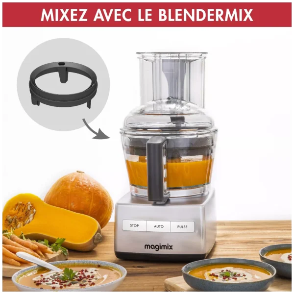 Robot multifonction Magimix CS 5200 XL Premium Chrome Brillant